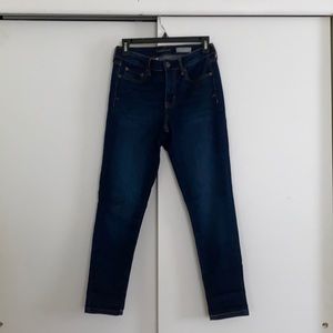 aeropostale high waisted jegging “dark blue wash”